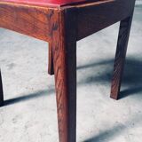 Art Deco Dining Chair Set, Belgium, 1920s, Set of 4