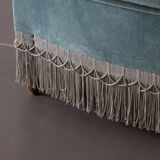 Grey blue toad armchair