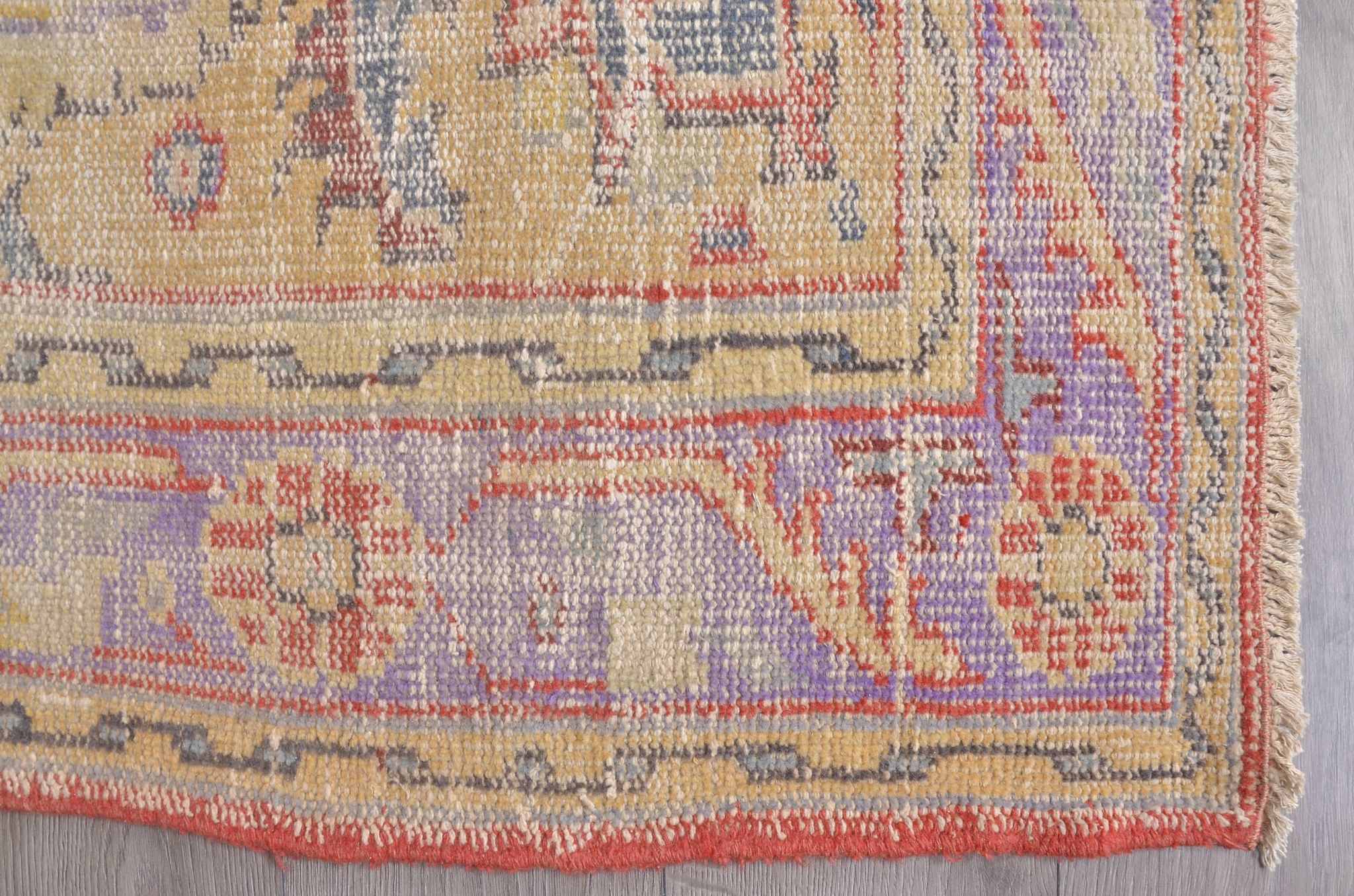 Tapis floral vintage anatolien sku700