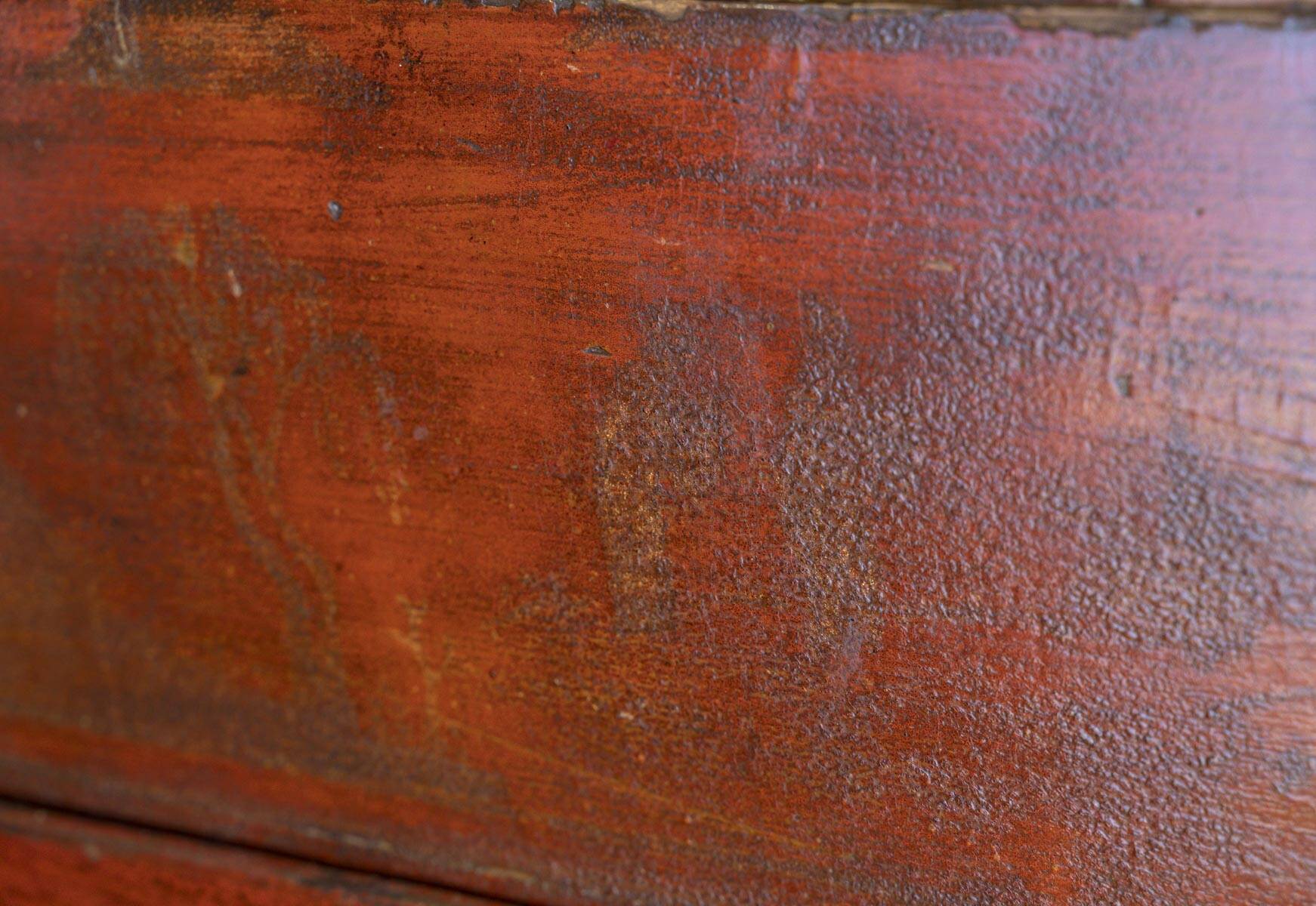 Antique Chinese chest on base