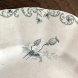 Old iron earth dish, Pavot model