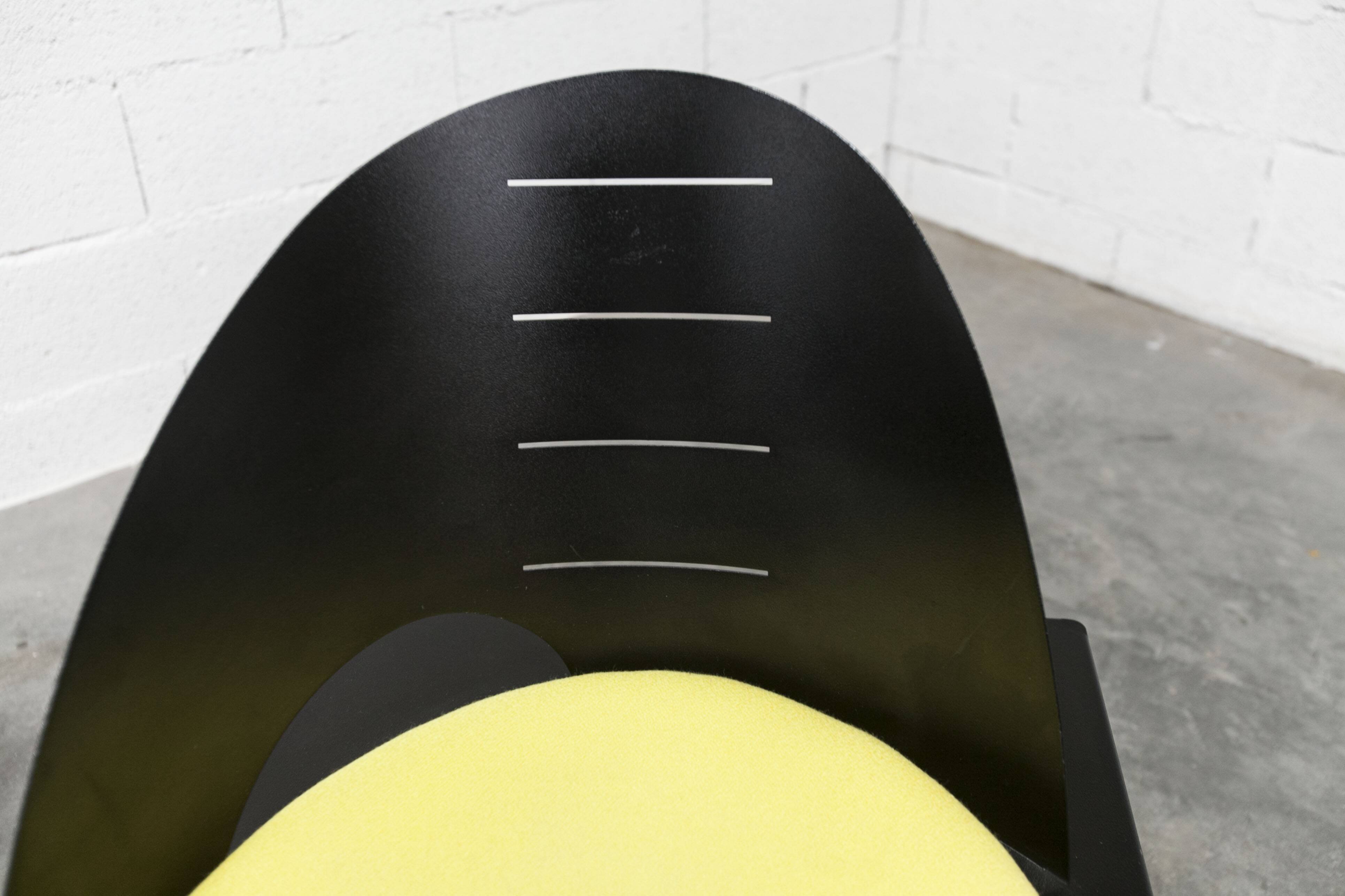 Set of 2 armchairs and coffee table designed by Patrice Bonneau, Genexco edition, 19