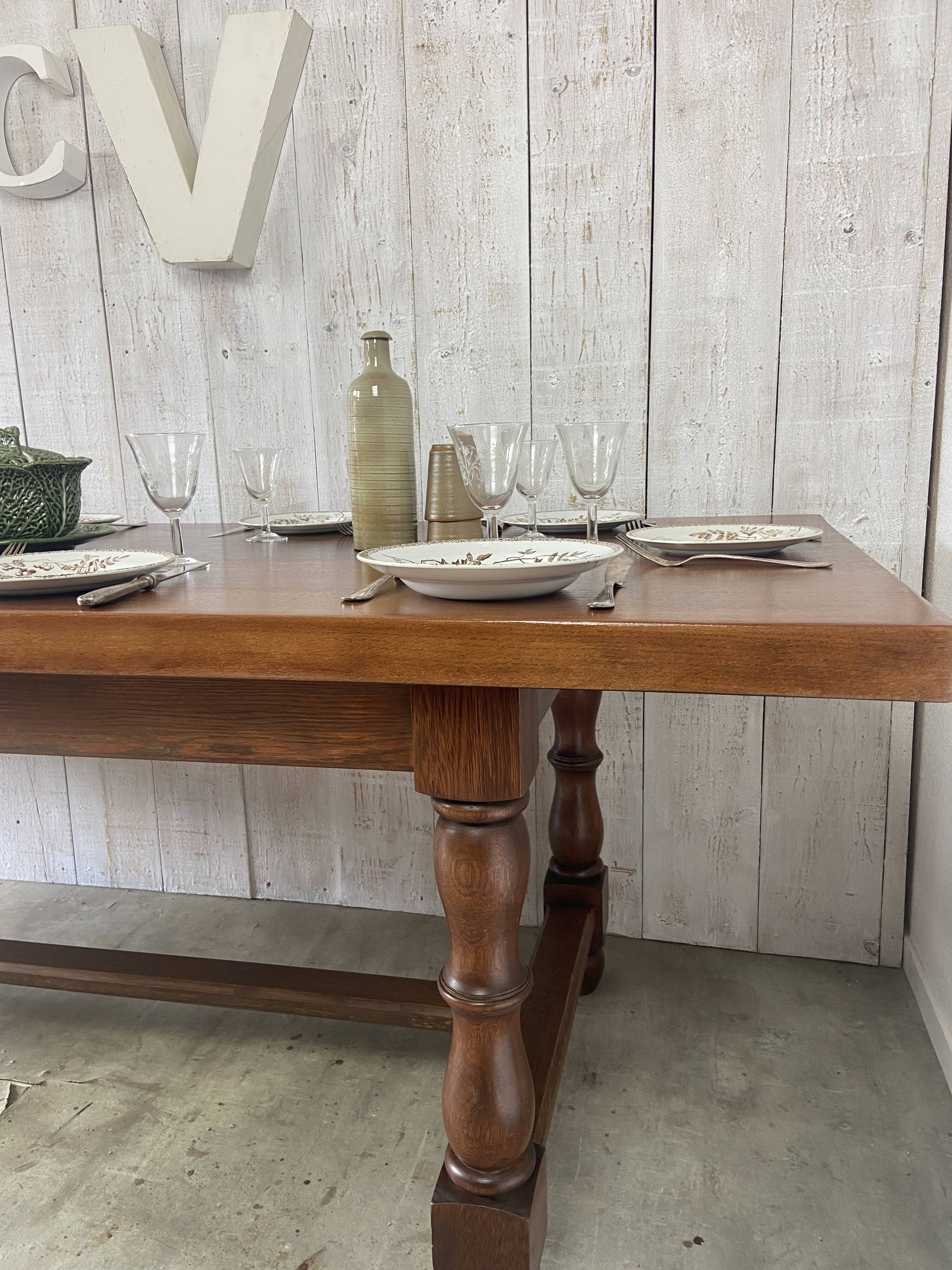 Grande table de ferme