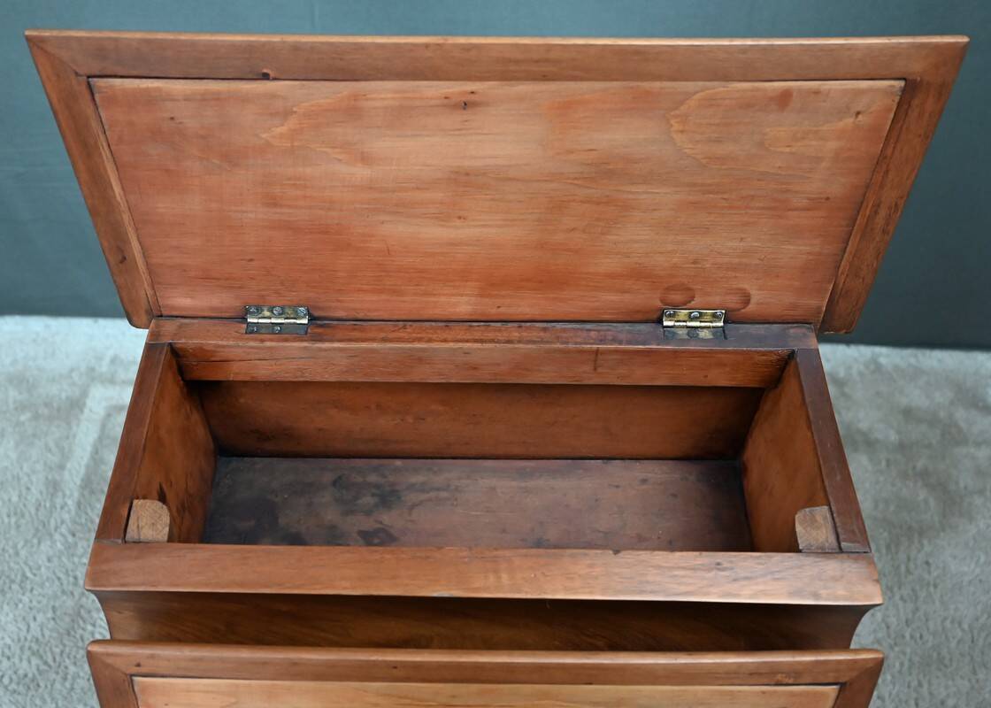 Victorian Library Step Stool in Mahogany, England – 2nd half of the 19th century