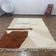 Authentic traditional handwoven Atlas Moroccan rug size 1.4/2.6.