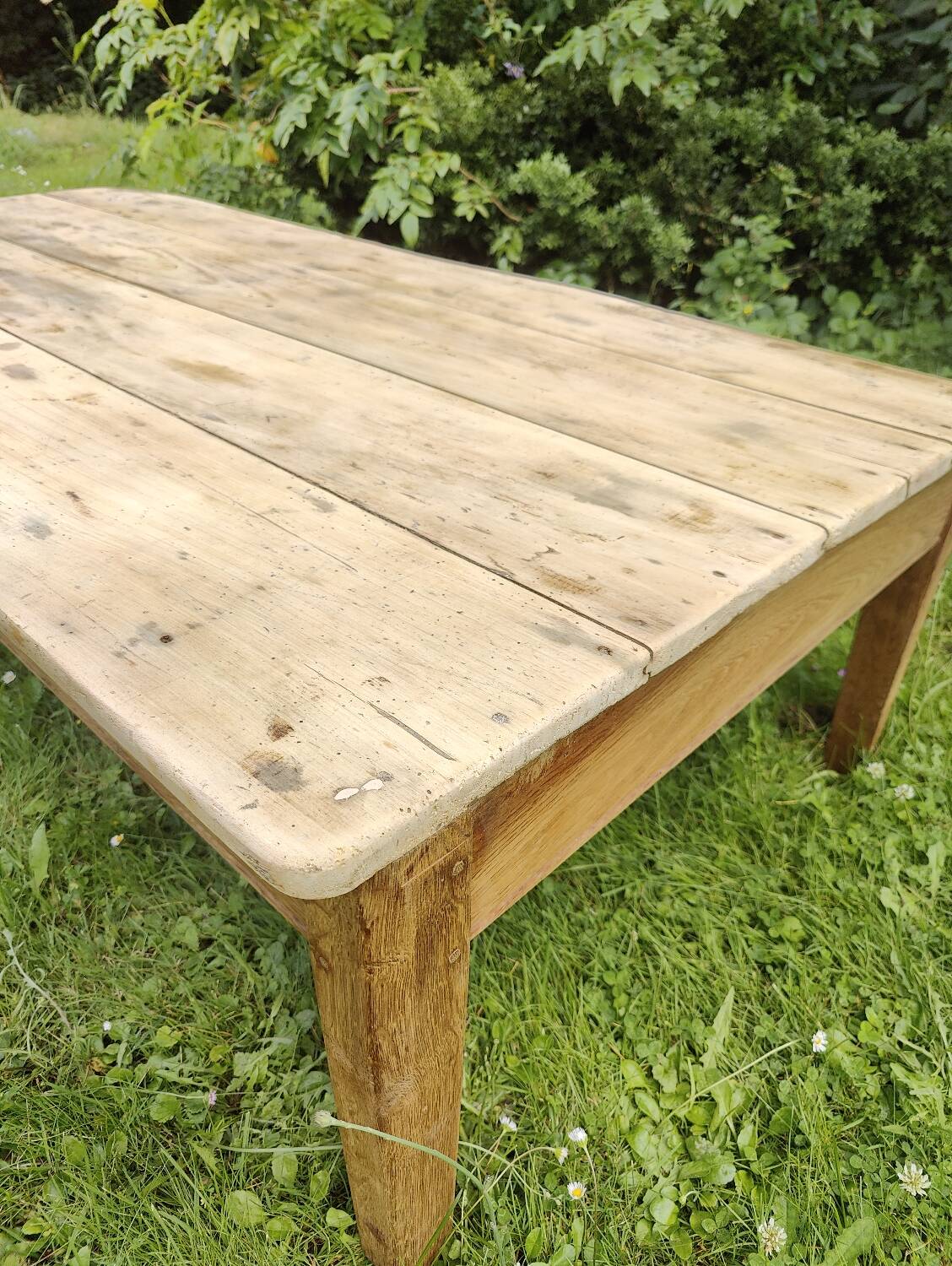 Very large old coffee table