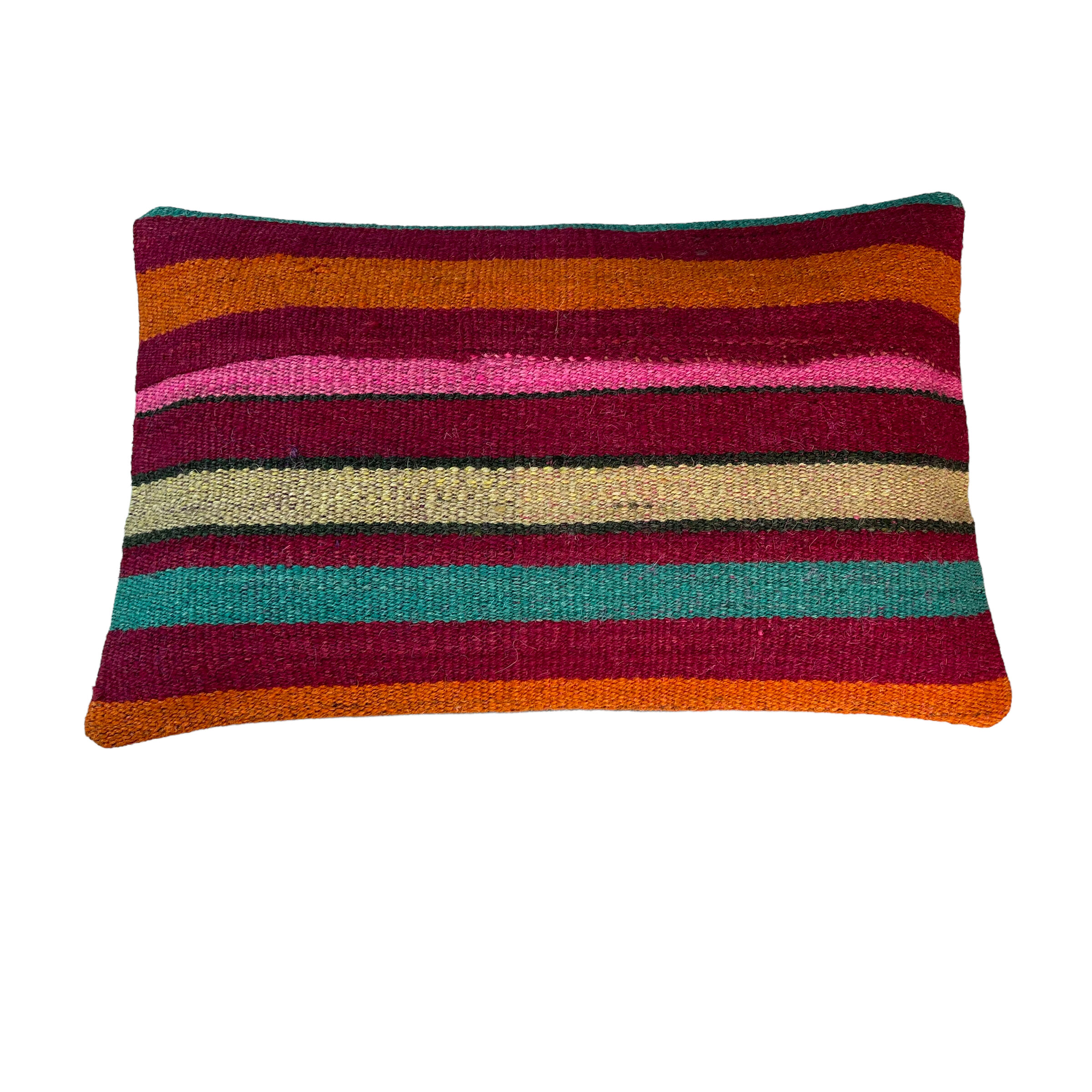Vintage turkish handmade cushion cover , 30 x 50 cm