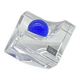 Daum France 🇫🇷 blue ball ashtray / pocket emptier