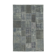Handwoven turkish contemporary 198 cm x 300 cm grey patchwork carpet