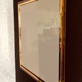 Postmodern Square Bronze Mirror from Belgo Chrom, Belgium, 1980s