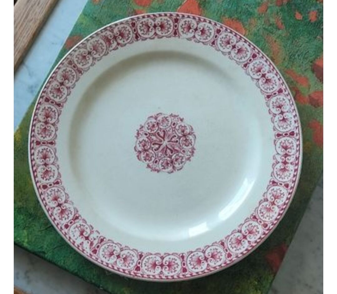 Assiette jules vieillard bordeaux modéle moscovite