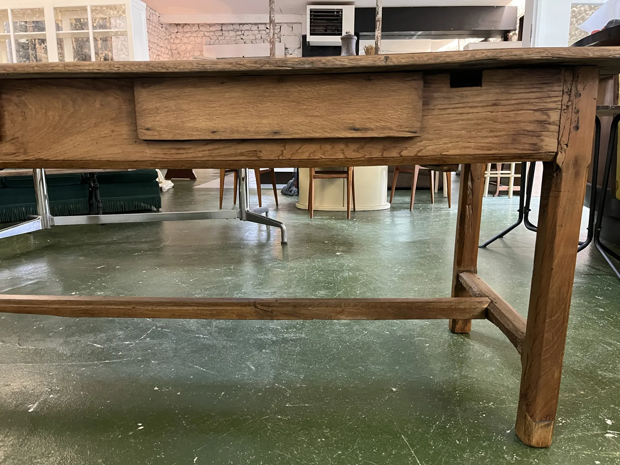 Rustic oak table