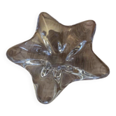 Vintage Baccarat Star Shape Crystal Trinket/Candy Dish: Mid-Century Modern