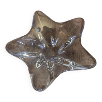 Vintage Baccarat Star Shape Crystal Trinket/Candy Dish: Mid-Century Modern