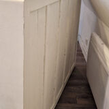 Low sideboard mado with 2 drawers and cupboard with shelf White