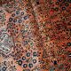 Handmade antique Persian Sarouk rug 109cm x 164cm 1920s - 1B747