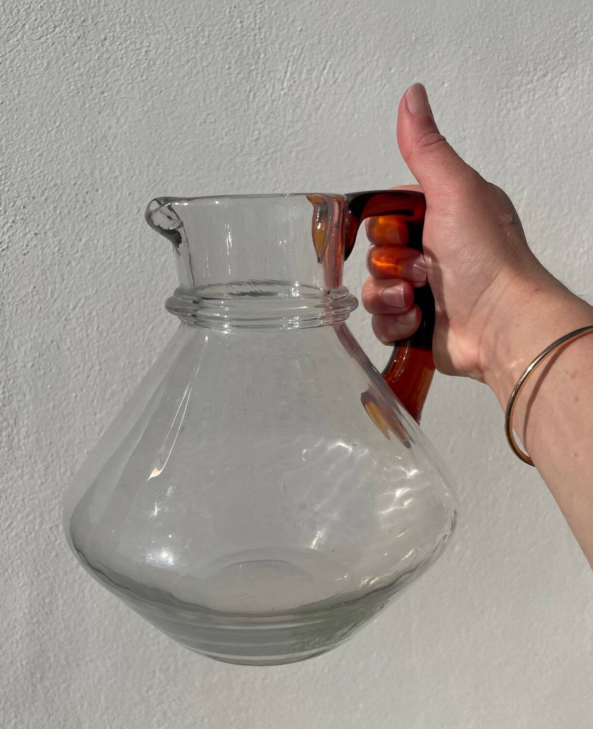 Carafe en verre 1970’s