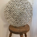 Glass ceiling lamp 1970