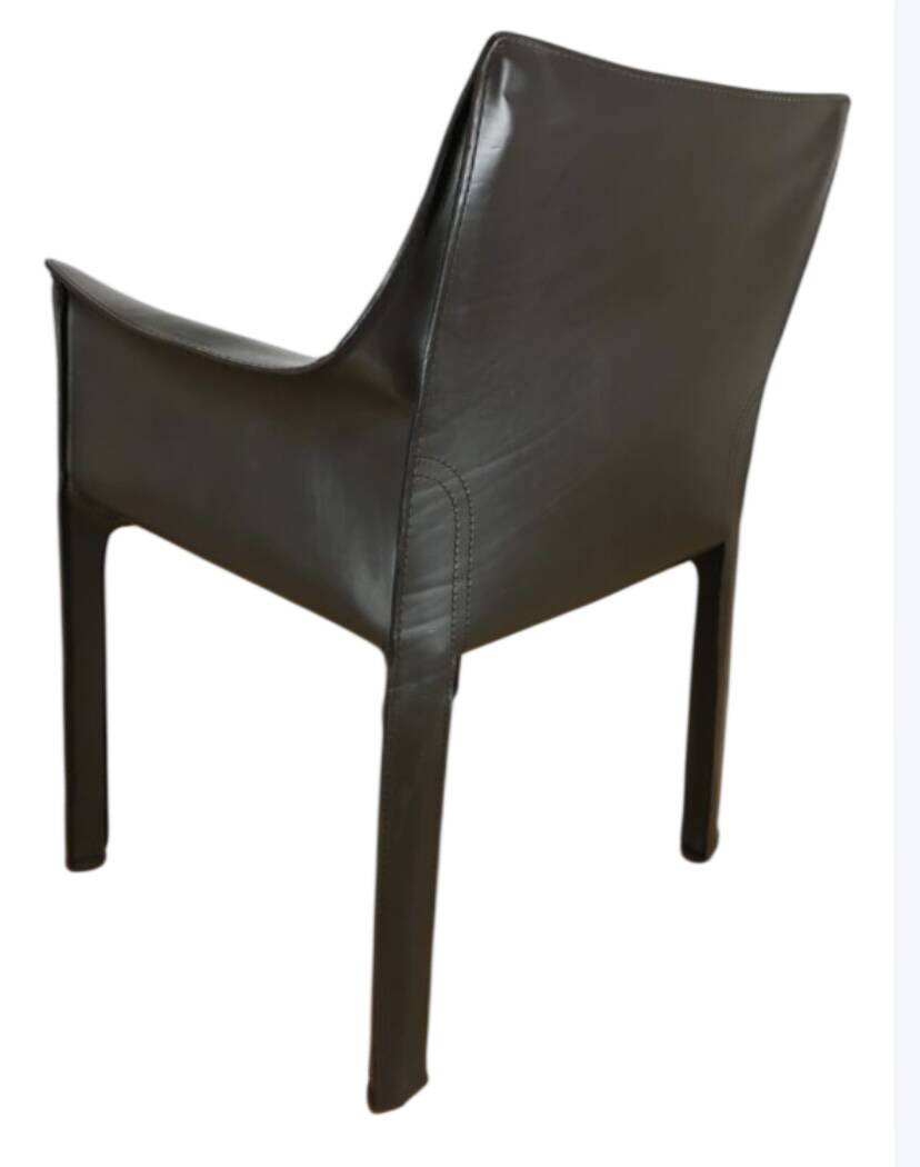 Cassina leather armchair