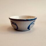 Set of 10 vintage blue bowls
