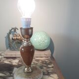 Onyx lamp base
