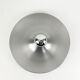 Space Age Flush Light Les Arcs Brushed Aluminum, 1960-70s