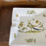 Old Ashtray Pocket Dish Old Moustiers Faience Varages Provence