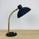 Vintage lamp from the 1950s in brass and black.