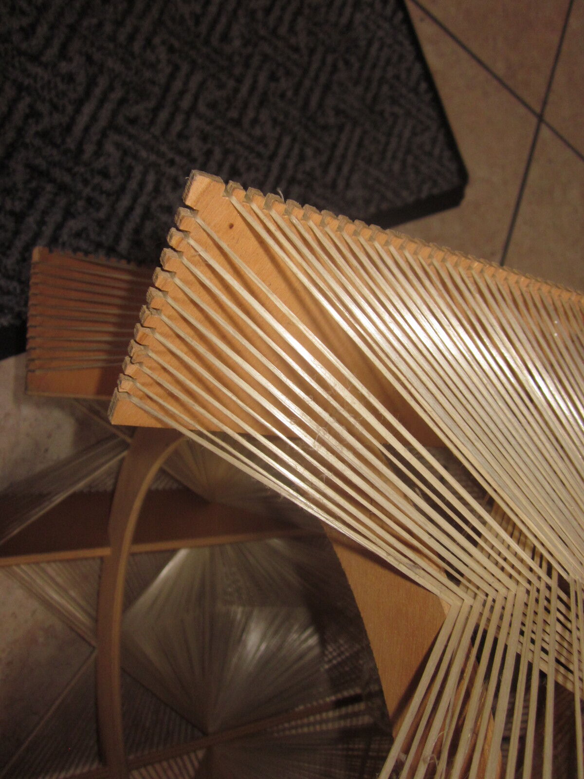 Hanging of wood and son