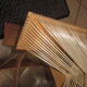 Suspension en bois et fils