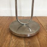 End table modernist handle