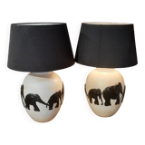 Thatch lamp