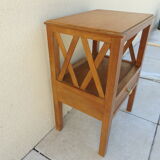 Scandinavian vintage bedside table