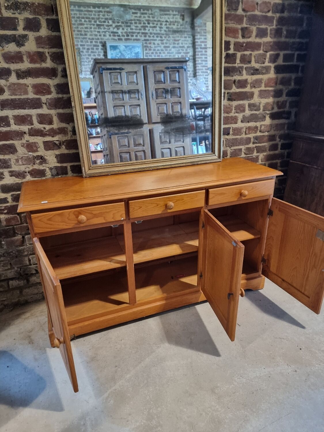Pine sideboard