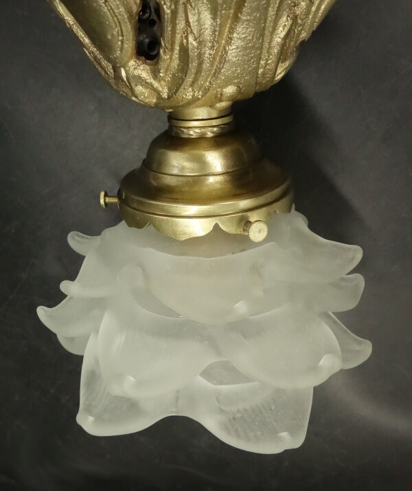 Ceiling lamp / suspension with Louis XVI style knots