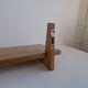 Midcentury Czechoslovak Wooden Wall Shelf, 1960s