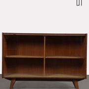 Bibliothèque en chêne foncé dessinée par Jiri Jiroutek, modèle U-452, 1960