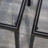 Pair of Pierre Vandel Paris side tables, 1970s