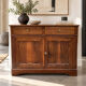 Buffet – Very supportive in solid walnut, quality artisanal work.