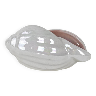 Porcelain seashell, Italian design, 1970s, production: Italy