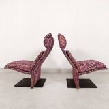 Saporiti chairs in Missoni fabric