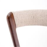 Dining chairs, T21 Fire model, Korup Stolefabrik, Denmark, 1960s