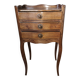 Petit meuble d’appoint / chiffonnier 3 tiroirs en bois – Style rustique