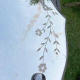 Antique chiseled mirror 60 X 40cm