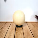 Ostrich egg on base