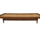 Vintage mid century daybed teak design with drawers