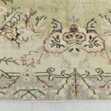 7x10 Cream Brown Oriental Vintage Area Rug, 203x308Cm SK 23587