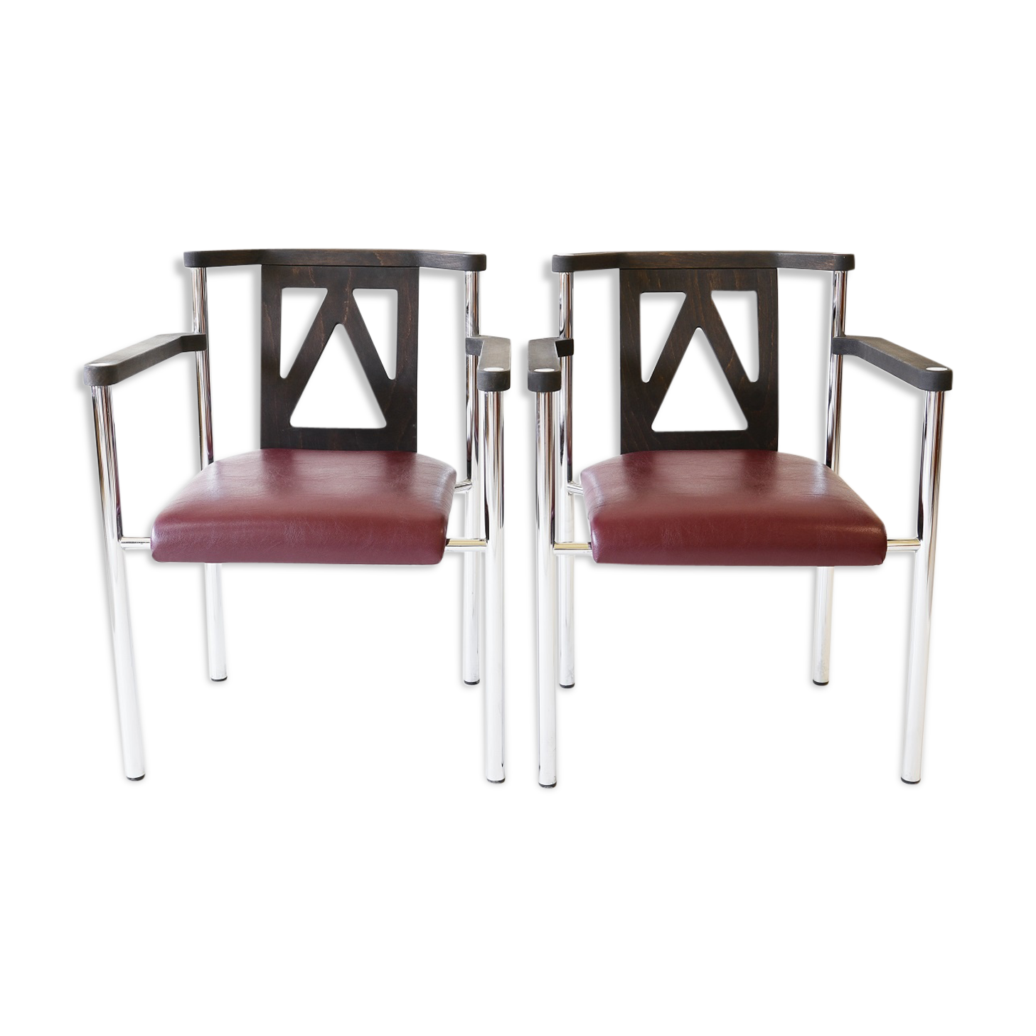 Set of 2 armchairs Kusch & CO Sitzmobelwerke, Germany, 80s.
