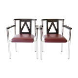 Set of 2 armchairs Kusch & CO Sitzmobelwerke, Germany, 80s.