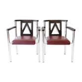 Set of 2 armchairs Kusch & CO Sitzmobelwerke, Germany, 80s.